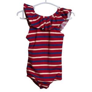 Hanna Andersson Sunblock Striped One Piece Swimsuit, 18-24 Months